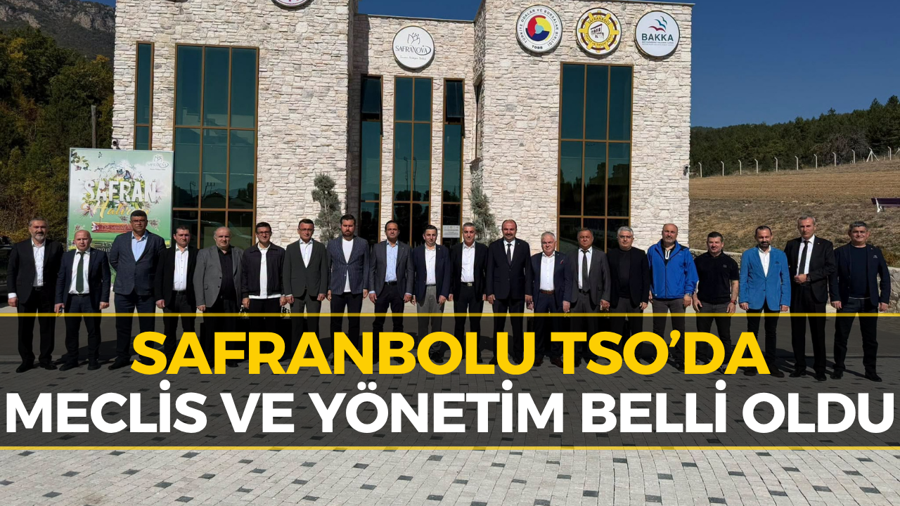 Safranbolu Ticaret Odasında Yönetim Belli Oldu